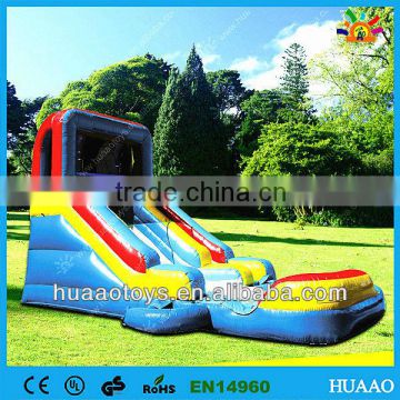 Hot commercial big inflatable water slides for sale