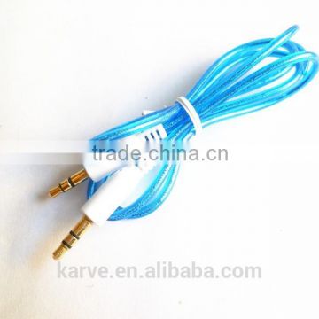 DC3.5 transparent cable data link cable laptop data cable six colors