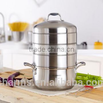 Multifunction cookware 3-lay industrial steam cookware