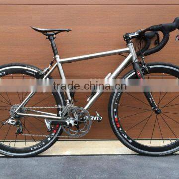 Hottest Style 3AL2.5V Internal Cable Routing WTL-S074 Titanium Road Bike Frame photo-2