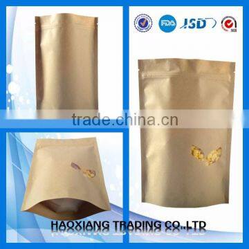 Stable Quality Ziplock Packaging Bag Plastic Kraft Bag Stand up Zipper Bag photo-3