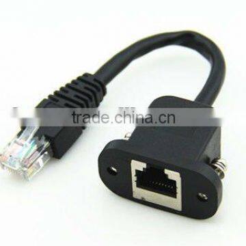 On sale!!! RJ45 Female to RJ45 8P8C Mountable Cable