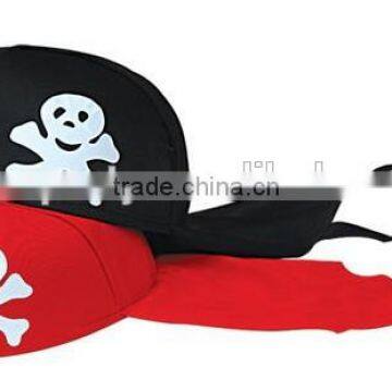 Halloween pirate skull hat