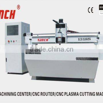 High accuracy router cnc /Ball screw transmission/AC servo motors /3.0KW water cooling spindle/Dust proof system