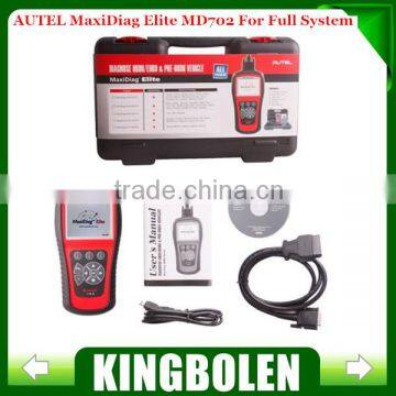 2014 Top-Rated Autel Maxidiag Elite MD702 With Data Stream Function for 4 System Update Internet Professional Code Scanner