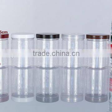 Transparent plastic bottles, PET cans, plastic cans, food sealing cans