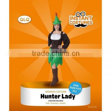 Halloween Carnival Party Adult sexy hunter costume for women