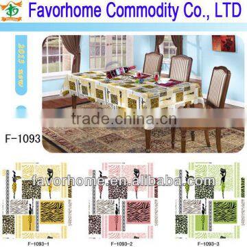 Rose elastic round tablecloths/table runner/table placemats