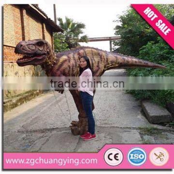 vivid and light weight walking dinosaur costume