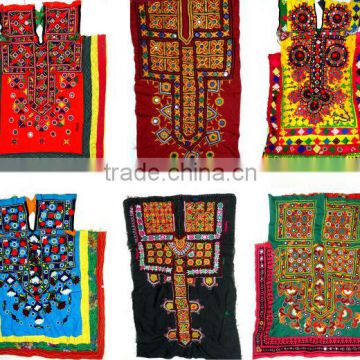 Vintage Tribal Banjara Patches Gypsy Embroidered Fabric Patch