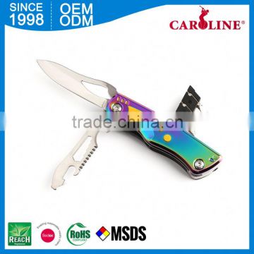 Top Class Carabiner Pocket Survival Knife