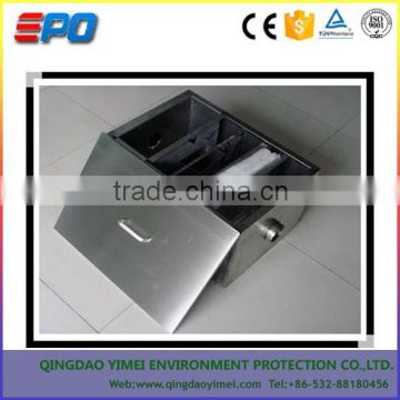 Kitchen Grease Trap with flanged joint