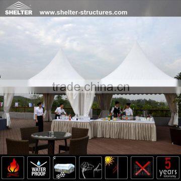 Outdoor PVC Shelter Pagoda Tent