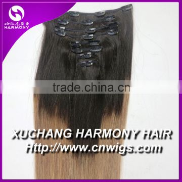 HOT SALES hair extension clip-on set