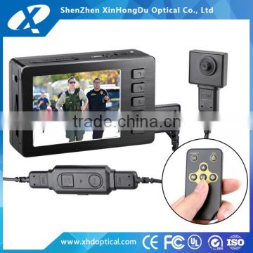 HD 1080p button camera 30 fps small button camera for policeman Body Worn Camera