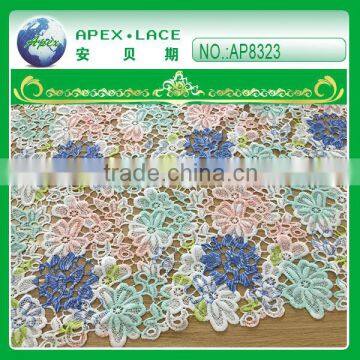 Colorful printed lace AP8323