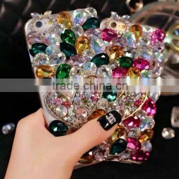 2016 hot selling diamond crystal case for iphone 6