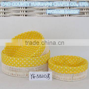 handmade paper material sundry basket decoration