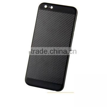 Matte black carbon fiber housing replacement for iphone 6 matte black housing