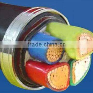 6/10kv, XLPE insulated, steel tape armoured power cable