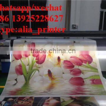 wide format inkjet canvas roll printer flat and roll canvas uv printer