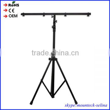 dj light stand tripod 9 Foot Tripod Light Stand w/T-Bar 2.5m height telescopic stand-tripod dj booth stand portable