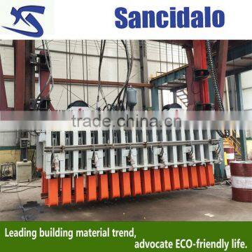 Top quality autoclaved aerated concrete block machine