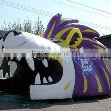 inflatable tent, tunnel tent, inflatable football tunnel