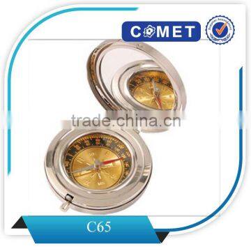 high quality and beautiful brass pocket compass Mirror