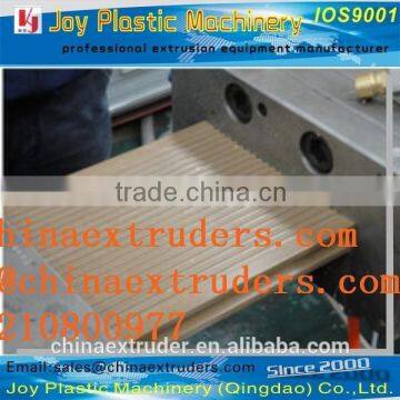 WPC(wood-plastic) deck flooring plastic extrusion machinery good quality