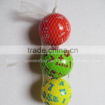 baby education ball printing plastic pvc toy ball