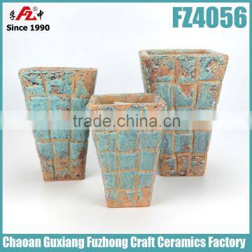 2015 large glazed ceramic plant pots