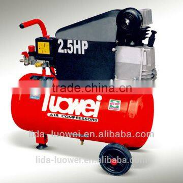 2.5HP/1.5KW 24L 2015 hot type/popular type LUOWEI air compressors for LW-2503