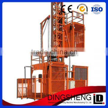 Famous factory supplied 1000kg single cage construction lifter