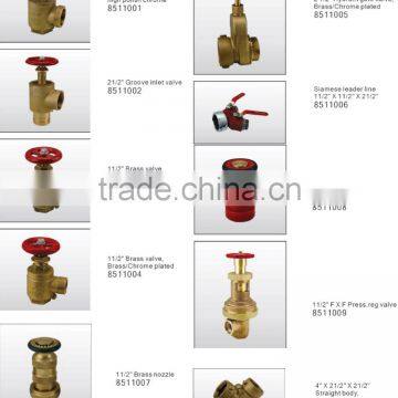 2 1/2 Female NPTX 2 1/2 Male NST Angle Fire Hose Valve UL/FM Certification Angle Fire Hose Valve photo-3
