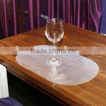 Transparent Anti-slip EVA Place mats,dinner mat