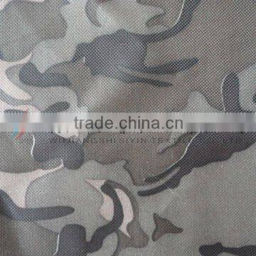 300D filament camouflage desert printed oxford fabric for military