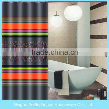 Printed Peva Eva Shower Curtain Liner Shower Curtain Hook photo-2