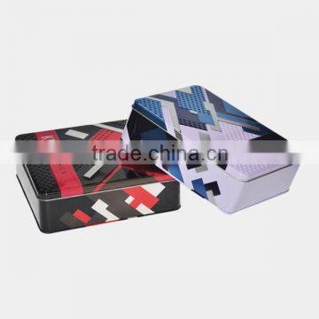 Luxury perfumes square tin box for packing