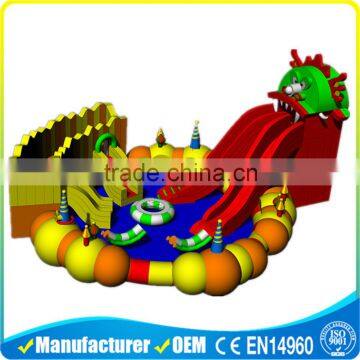 2016 funny inflatable commercial dragon water park games for adult                        
                                                                                Supplier's Choice