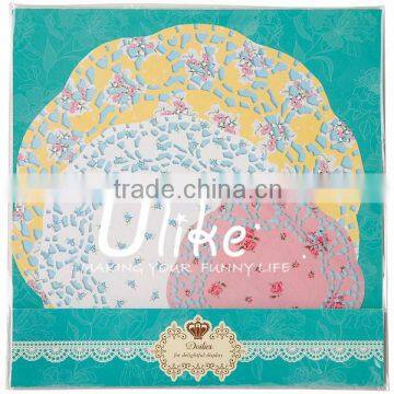 2014 popular Vintage Floral Doilies table cloth table decoration