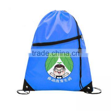 polyester foldable drawstring bag