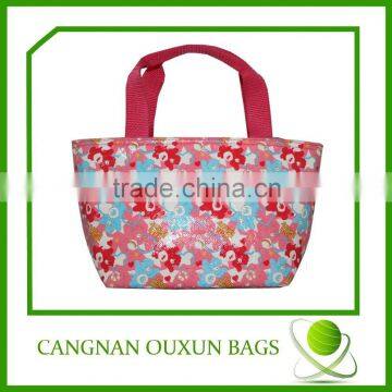 Pretty and colorful fitness cooler lunch bag