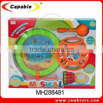 2015 kids funny toy musical instrument set, kindergarten musical instrument