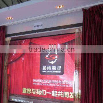 High class electric remote control motorized curtain rail flexible curtain track