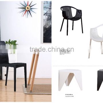 Modern Appearance and Dining Room Furniture wood and leather chair MD101