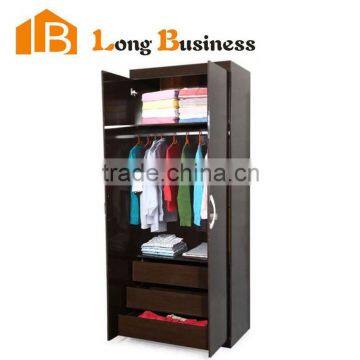 LB-DD3063 Bedroom furniture modern bedroom wardrobe mdf door and melamine carcass wardrobe,diy wardrobe