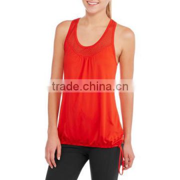 High Quality Yoga Girls Sexy Tank Tops Running Wear New Fashion Custom Design photo-2