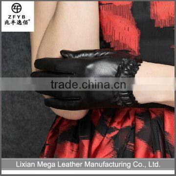 2016 Hot sale best price Woman'S Leather Gloves