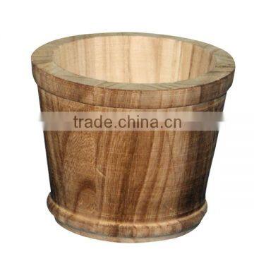 New product hight quality alibaba china supplier home decor wooden buckets for sale